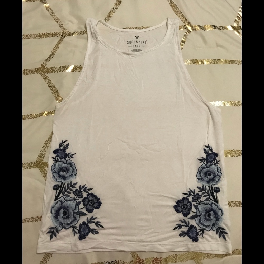 AE embroidered tank